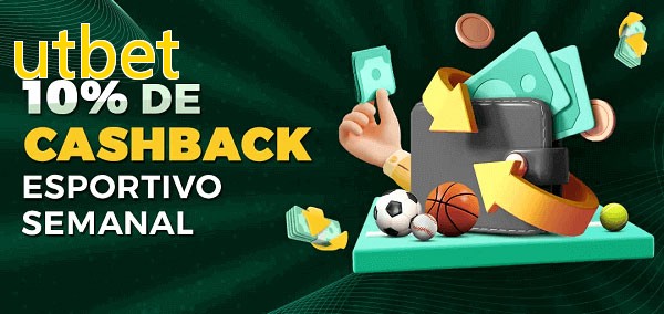 10% de bônus de cashback na utbet